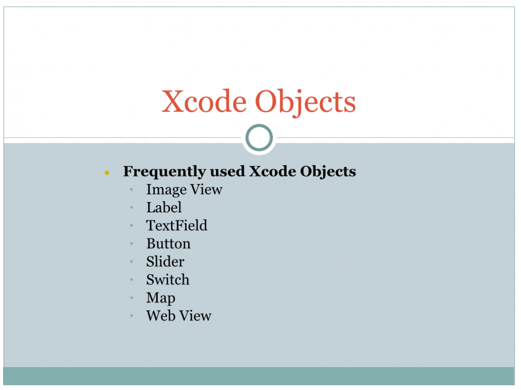 Xcode Objects