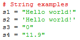 idle-stringexamples | Bermotech