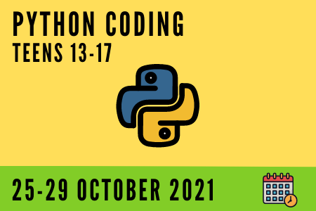 25-29 October Python Coding Teens